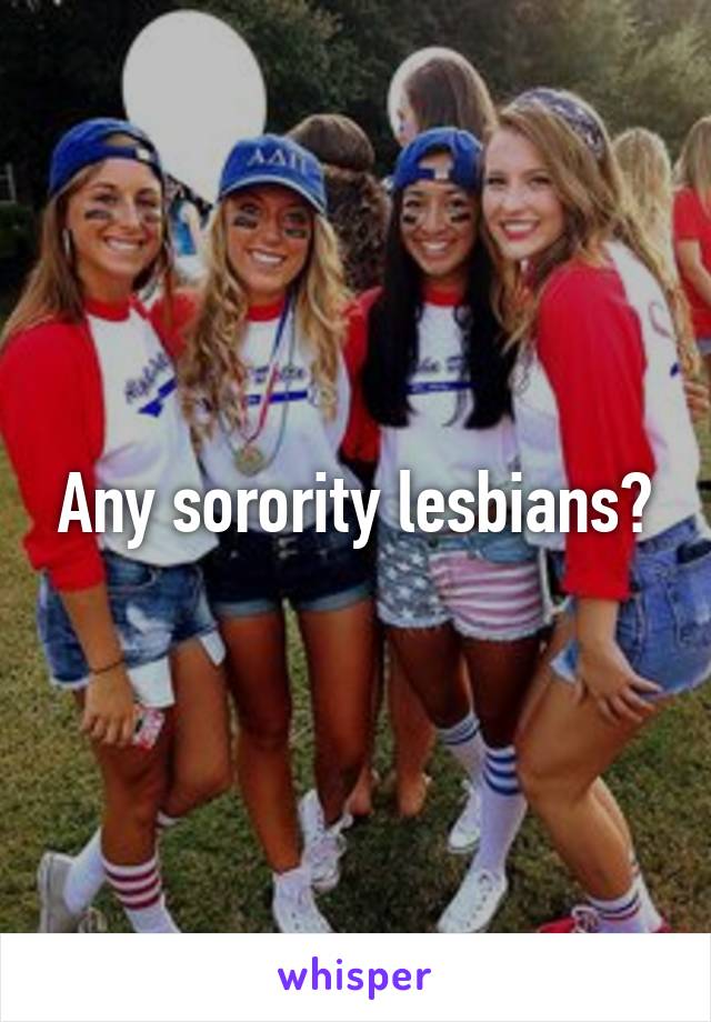 College Sorority Lesbians